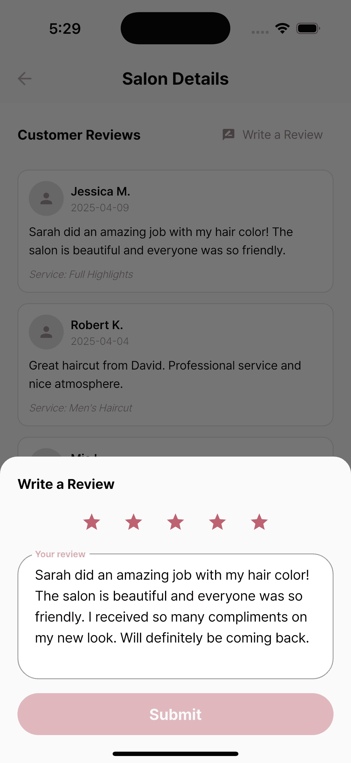 Beauty Salon Screenshot 5