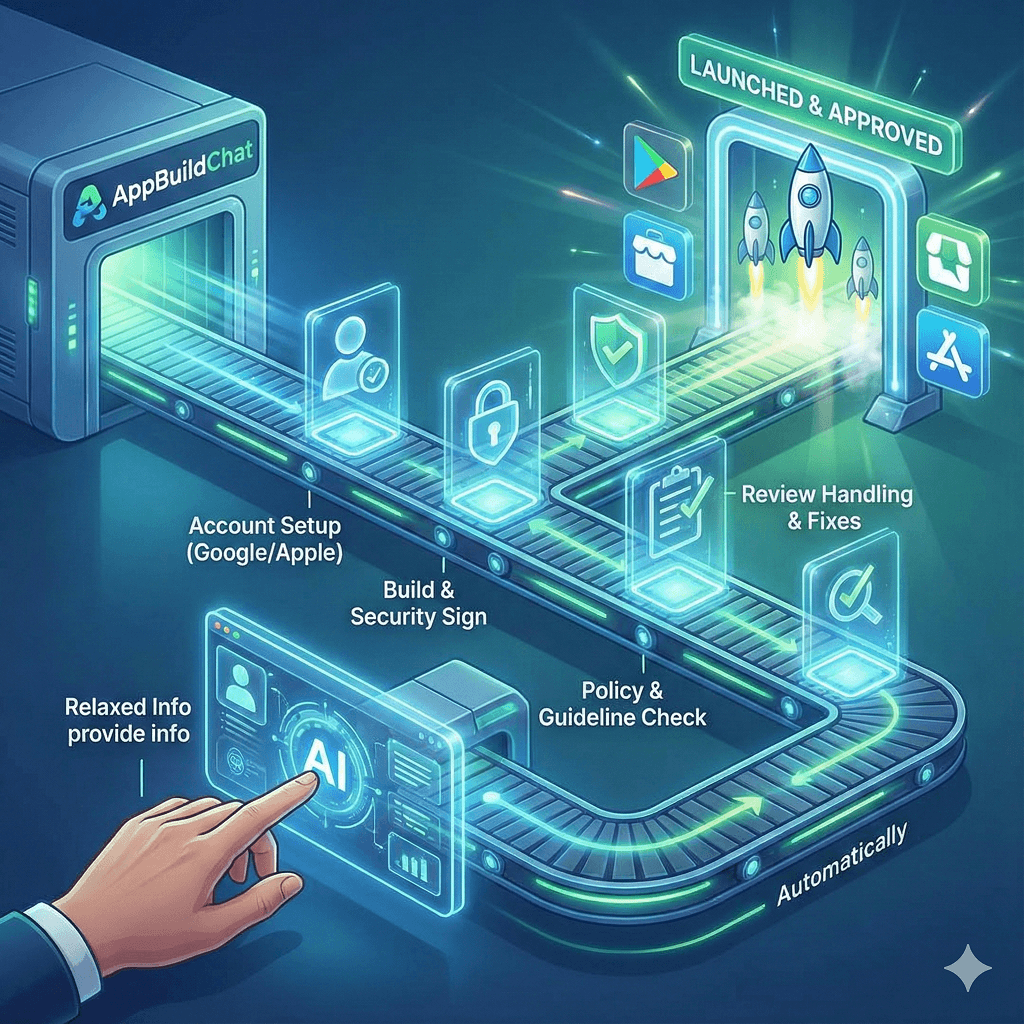 Complete Guide to App Publishing — Why Google & Apple Releases Are Hard, and How AppBuildChat Handles Everything for You