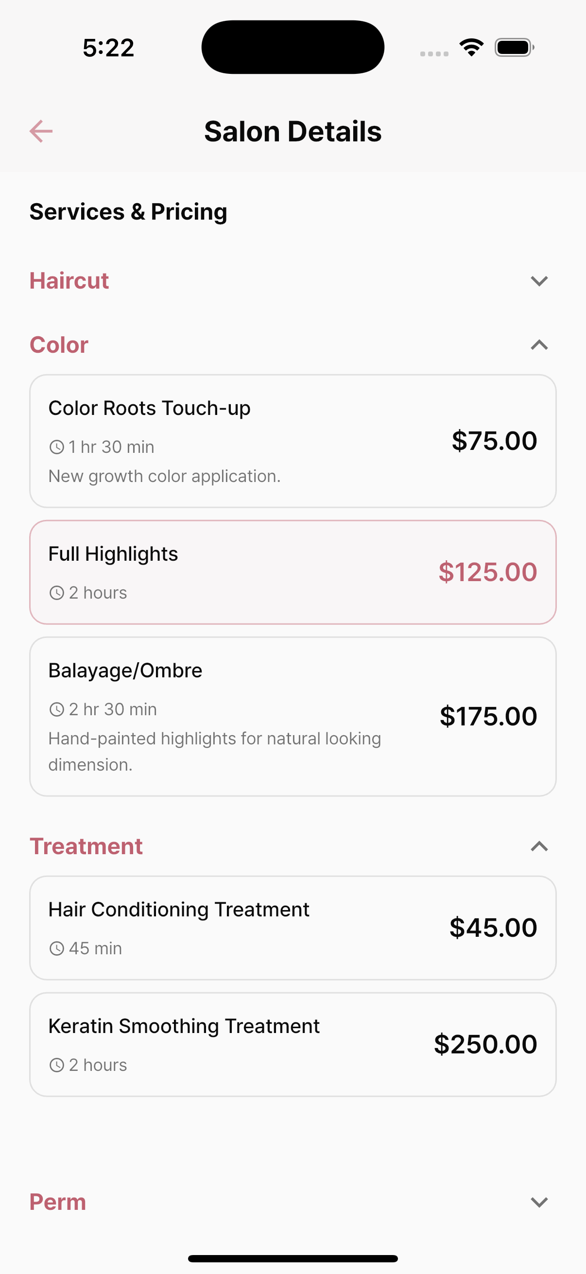 Beauty Salon Screenshot 2