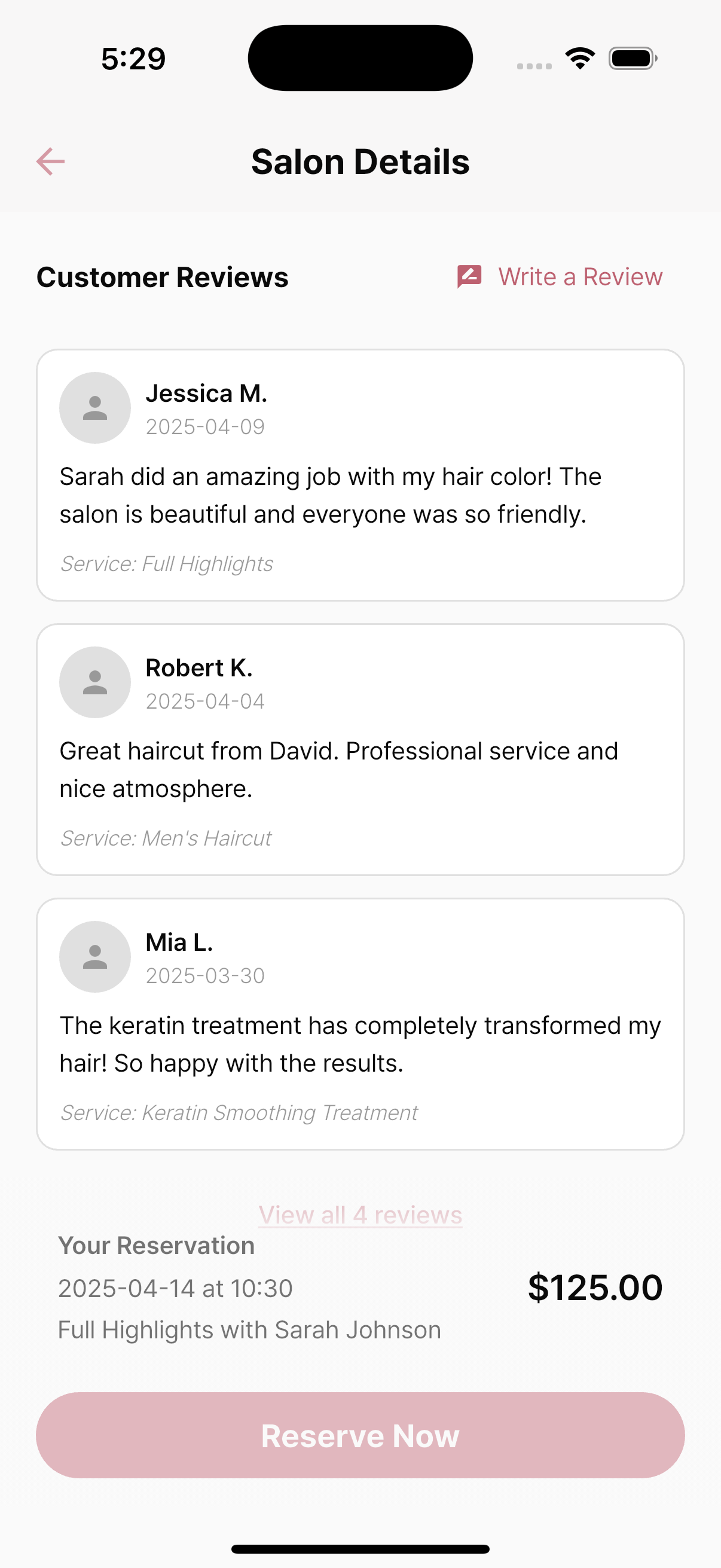 Beauty Salon Screenshot 4