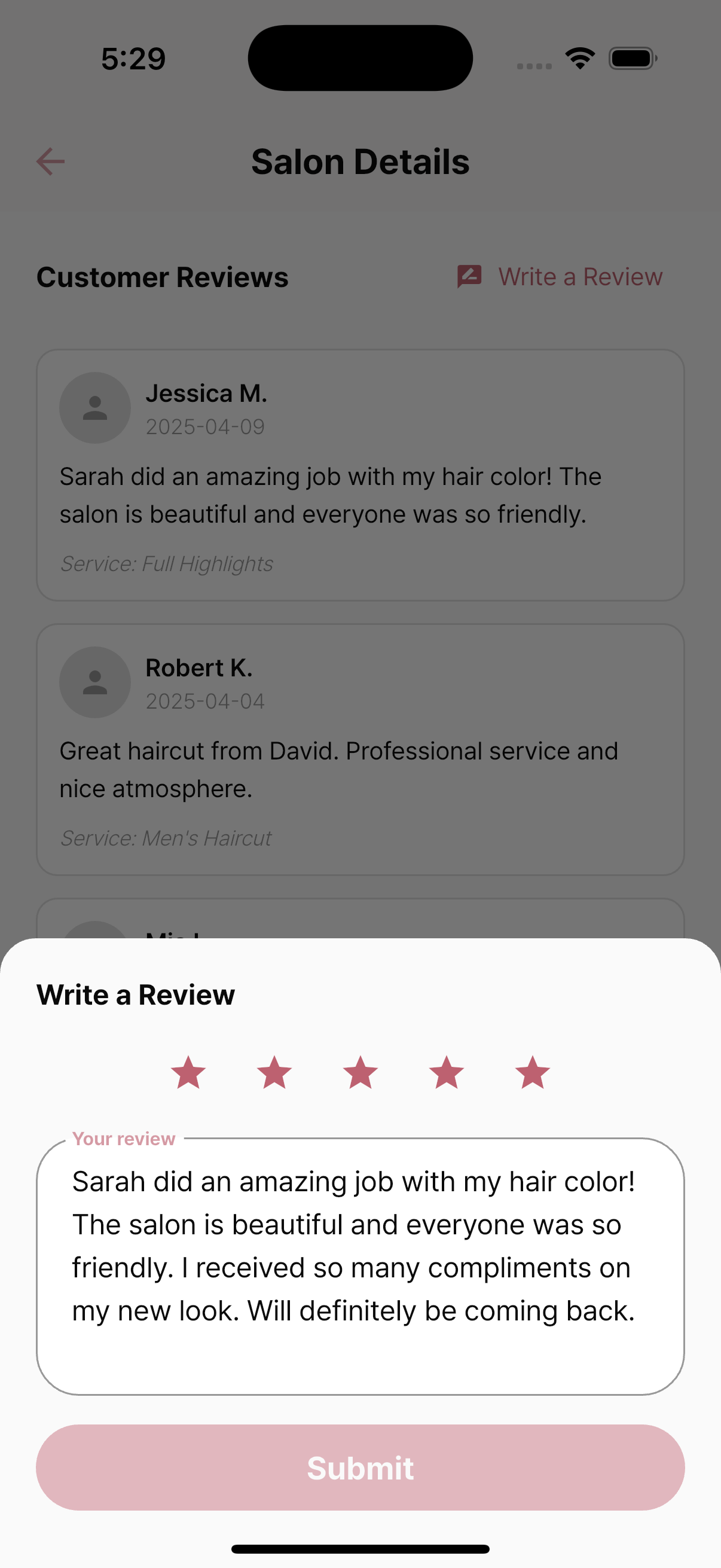 Beauty Salon Screenshot 5