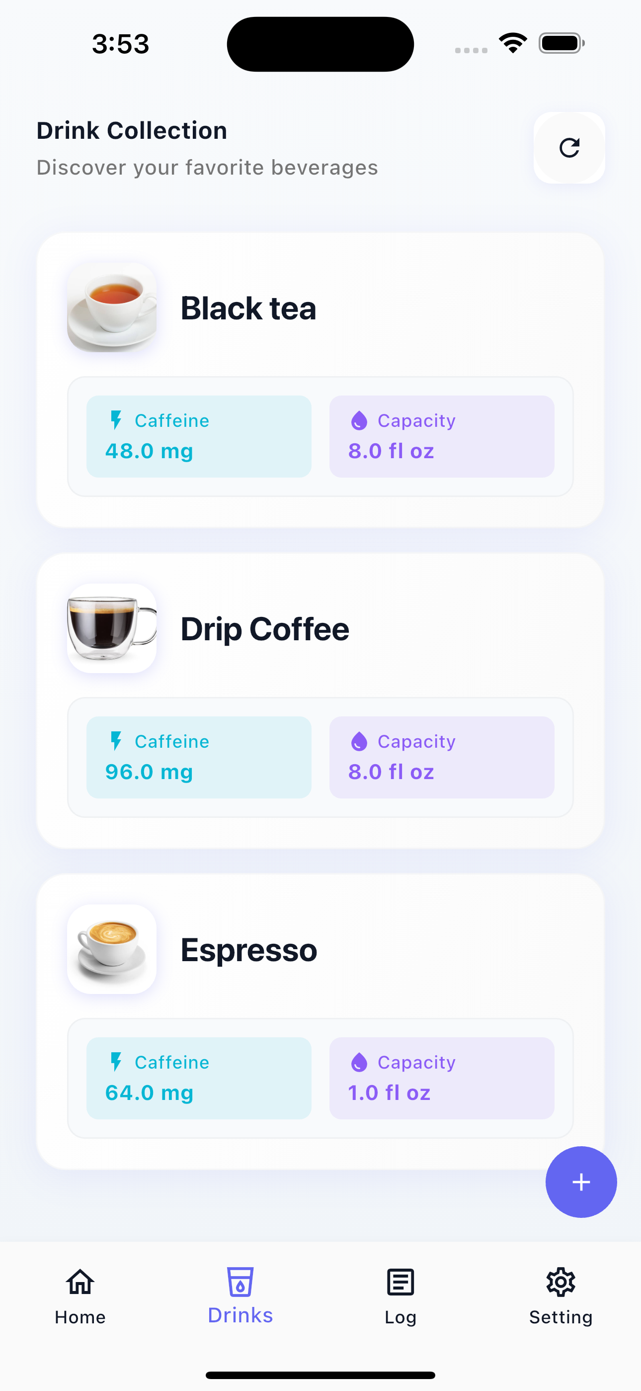 Caffelog Screenshot 2